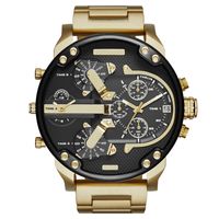 Wholesale 2021 Sports Military DZ7333 Mens Watches mm Big Dial Golden Stainless Steel Fashion Watch Men Luxury Wrist reloj de lujo orolo
