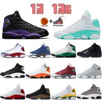 Wholesale 13 s Sneakers Men Women Basketball Shoes Aurora Lucky Green Red Flint Phantom Cap And Gown Dirty Bred Starfish OG Chicago Mens Trainers