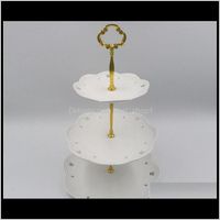 Wholesale 12 Tier Stainless Steel Round Cupcake Wedding Birthday Cake Stand Display Tower Kitchen Tools Plates Are Not Inlcuded Foqtb Ebpr