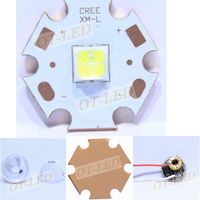Wholesale Bulbs Original Authentic W V Cree XHP50 XHP Led Emitter Lamp Light Cool White K On MM Copper PCB Board