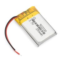 Wholesale 502030 V mah Li ion lithium Polymer Rechargeable Battery For MP3 MP4 BT Headset speaker Camera Tachograph Lipo Cell