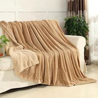 Wholesale Blankets Plush Blanket Warm Thick Throw Coverlet Reversible Cashmere Like Fuzzy Microfiber Quilt Bed Couch Cover