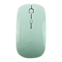 Wholesale 2 GHz Wireless Optical Mouse Keys Computer PC Mice USB Ergonomically Design Ultra Slim Fashion Red Blue Green