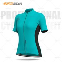 Wholesale Summer Cycling Jersey Women Biking Clothing Girl Riding orm Quick Dry Short Sleeve MTB Bicycle Training Wear Ciclismo X0503