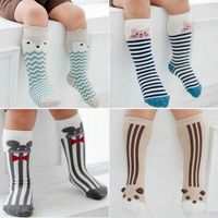 Wholesale Men s Socks Pair Baby Cotton Cute Animal Fashion Printed Knee High Kids Boys Girs Anti Slip Cartoon Warmers Y