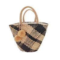 Wholesale HBP Origin Supply Woman Bag Fall and Winter Latest Straw Buffet Basket Handbag Vacation Casual Handmade Circular Package Purse
