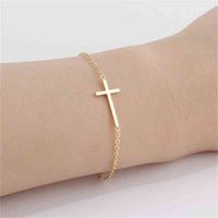 Wholesale Cross selling classic religious amulet temple fair bracelet Jewelry Cross Bracelet