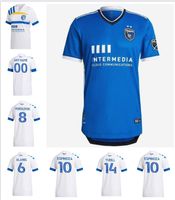 Wholesale 2021 San Jose Earthquakes Soccer Jersey MLS ESPINOZA WONDOLOWSKI Uniform Mens ALANIS YUEILL Football Shirts