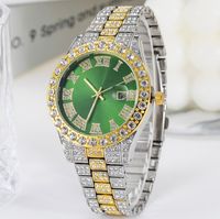 Wholesale Casual Business Charming Women Watch Shiny Ladies Watches Stars Starry Diamond Date Quartz Battery Roman Number Wristwatches Mulicolor Optional