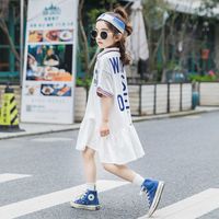Wholesale Pleated Sport Dress Girl years Clothing Summer Teenage Girls Outfit