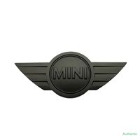 Wholesale Car Styling carbon fiber D Metal Stickers Emblem Badge For Mini Cooper One S R50 R53 R56 R60