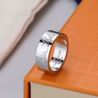 Wholesale Designer L s new couple series pair ring titanium steel non fading men s and women s ring mm fashion party ring