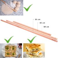 Wholesale Turkish Rolling Pastry Manti Ravioli Pizza High Quality Wooden Kitchen Tools Rollers Patty Baklava Maker Women Gift TuFREE