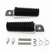 Wholesale motorcycle front rests foot pegs anti slip foot rest moto accessories for yamaha fjr1300 r fz400 xjr