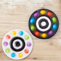 Wholesale Children Adult Decompression Toy sky wheel Fidget Spinner Square Puzzle Toys Relieve Stress Funny Hand Game Four Corner Maze Toys