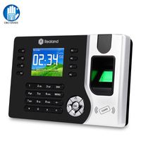 Wholesale 2 inch TCP IP RFID Biometric Fingerprint Time Attendance System Machine Employee Office USB Clock A C071 Access Control