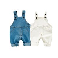 Wholesale Baby Girl s Cowboy Overall Romper Autumn Jeans Western Style Crawling Clothes One Piece Suit