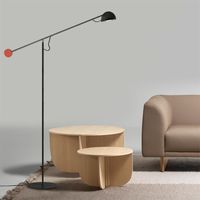 Wholesale Floor Lamps Artpad Nordic Simple W LED Lights Industrial Adjustable Long Arm Lamp Living Room Standing Aluminum Light