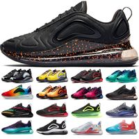Wholesale 720 Running Shoes Mens Womens Triple White Black Gold Bred Neon Oreo Pride Sunrise Sunset Northern Lights Total Eclipse Trainers Sports Sneakers Size