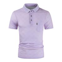 Wholesale Men s Polos Summer Shirts Slim Casual Fit Patchwork Short Sleeve Shirt Top Man Clothing Poleras Hombre Camiseta Streetwear