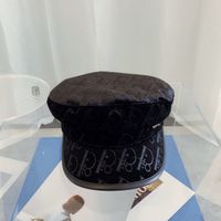 Wholesale fashion women designers Berets cap black autumn winter designer caps high quality ladies luxury Beret Newsboy Hat