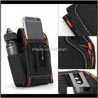 Wholesale Outdoor Gadgets Mini Pocket Waist Electronic Cigarette Bag For Box Mod Rda Kit Vs Ud Vape X9 Carrying Yryxh Oqha