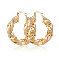 Wholesale Hoop Huggie Gold Color mm Circle Thick Geometric Hoops Earrings For Women Trendy Female Ear Jewelry Wedding Gift Price