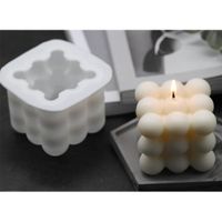 Wholesale Silicone Mould Handmade DIY Crafts Candle Soap Making Supplies Handicrafts Magic Cube Mold Ball Cute Wedding Scented Candles