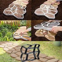 Wholesale Paving Mould Home Garden Walk Floor Road Molds For Concrete Stepping Driveway Stone Mold Patio Paths Cement Other Buildings