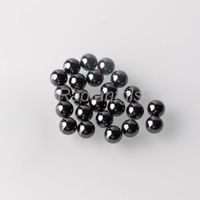 Wholesale Silicon Carbide Sphere SIC Smoking Terp Pearls mm mm mm mm Black Pearl For Beveled Edge Quartz Banger Nails Glass Water Bongs Rigs