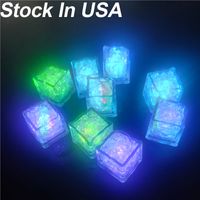 Wholesale Durable and Versatile Ice Bucket Led Ice Cubes Glowing Party Ball Flash Light Luminous Neon W Festival Christmas Bar Wine Glass Decoration Supplies