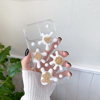 Wholesale 3D milk Biscuit cake soft tpu phone cases For iPhone pro promax XS Max Plus case cover