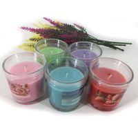 Wholesale Factory Outlet Party decoration Hours Scented Candles Glass Candle With A Variety Of Fragrance Aroma Paraffin Wax Aro