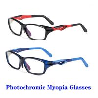 Wholesale Sunglasses Men Women Pochromic Myopia Glasses Sweat Proof Water Resistant Sport TR Eyewear Frame Anti Slip Band Mirror Legs