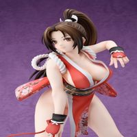 Wholesale Game KOF Character Mai Shiranui Hobby JAPAN King of Fighters XIV Action Figure Model Toys Q0722