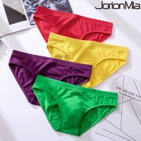 Wholesale Men s Underwear Male Underpants Sexy Solid Briefs For Men Brief Cotton Adult Panties Mens Bikini Pant Slip Hombre