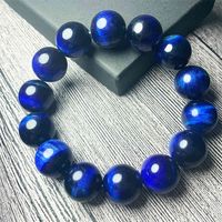 Wholesale Natural Tiger Eye Stone Bracelet Blue Fashion Jewelry Grade a Royal R03A