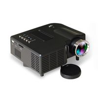 Wholesale DHL SHIP Original UNIC UC28 Projector Mini LED Portable Theater Video Projectors PC Laptop VGA USB SD AV with Retail Package