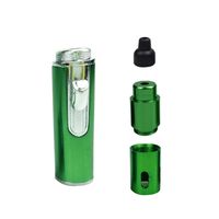 Wholesale Vape smoking metal vapor pipes Click sneak N a toke Vaporizer for dry herb tobacco Wind Proof Torch Lighter e QWW6