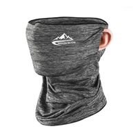 Wholesale Scarves UV Protection Silk Face Cover Neck Tube Outdoor Sports Bandana Breathable Dustproof Windproof Hiking Mens Scarf Gaiter