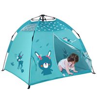 Wholesale Tents And Shelters Baby Beach Camping Tent Child Travel Waterproof Picnic UV protecting Games Indoor Bed Wigwam Starry Sky Teepee Castle