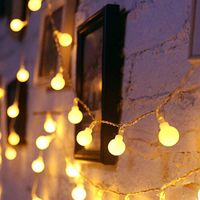 Wholesale LED Globe String Lights Lamps for Indoor Outdoor Wedding Birthday Party Garden Bedroom Wall Decorations Strip crestech168