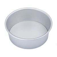 Wholesale 8 Inch Round Cakes Pan Aluminum Alloy Chiffon Cake Mold With Removable Bottom Baking Mould Tools Kitchen Metal Bakeware Moulds LLE8324