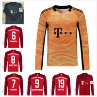 Wholesale Long sleeve BAYERN soccer jerseys COUTINHO VIDAL LEWANDOWSKI MULLER ROBBEN SULE SANE muNich sports Football shirt