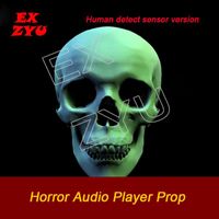 Wholesale Horror Audio Sound Prop Real Escape Room Game When Detect Human The Play Horrible Music Hole Head Flashes And Unlock Fingerprint Access Cont