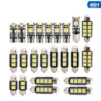 Wholesale Emergency Lights Set T10 W5w LED Light Bulbs Car Interior Dome Ceiling Decoration Instrument Reading Trunk License Plate Lamps