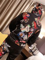 Wholesale 2021 Japanese popular LOGO badge APE LOGO sticker wind spell have cap wei garment pants suit