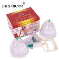 Wholesale NXY Pump Toys Healthy Breast Enlargement pump for lady Vacuum Cupping Body Massager chest Enhancement with suction therapy Size L