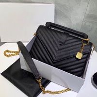 Wholesale Designer handbags women fashion luxury golden chain shoulder bag high quality classic casual diagonal flip bags business briefcase ladies gi