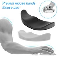 Wholesale Mouse Pads Wrist Rests Rest Silicone Hand Cushion Soft Pad Durable Office Palm Hand Wrist Support Moves With GDeals